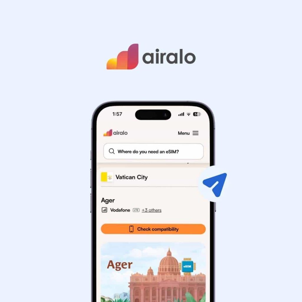 vatican-esim-airalo-coupon-code-reviews
