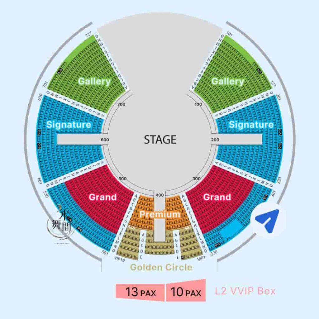 house-of-dancing-water-seat-map-tickets