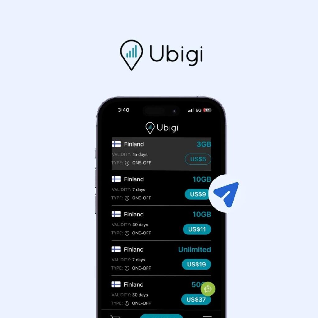 ubigi-esim-finland-europe