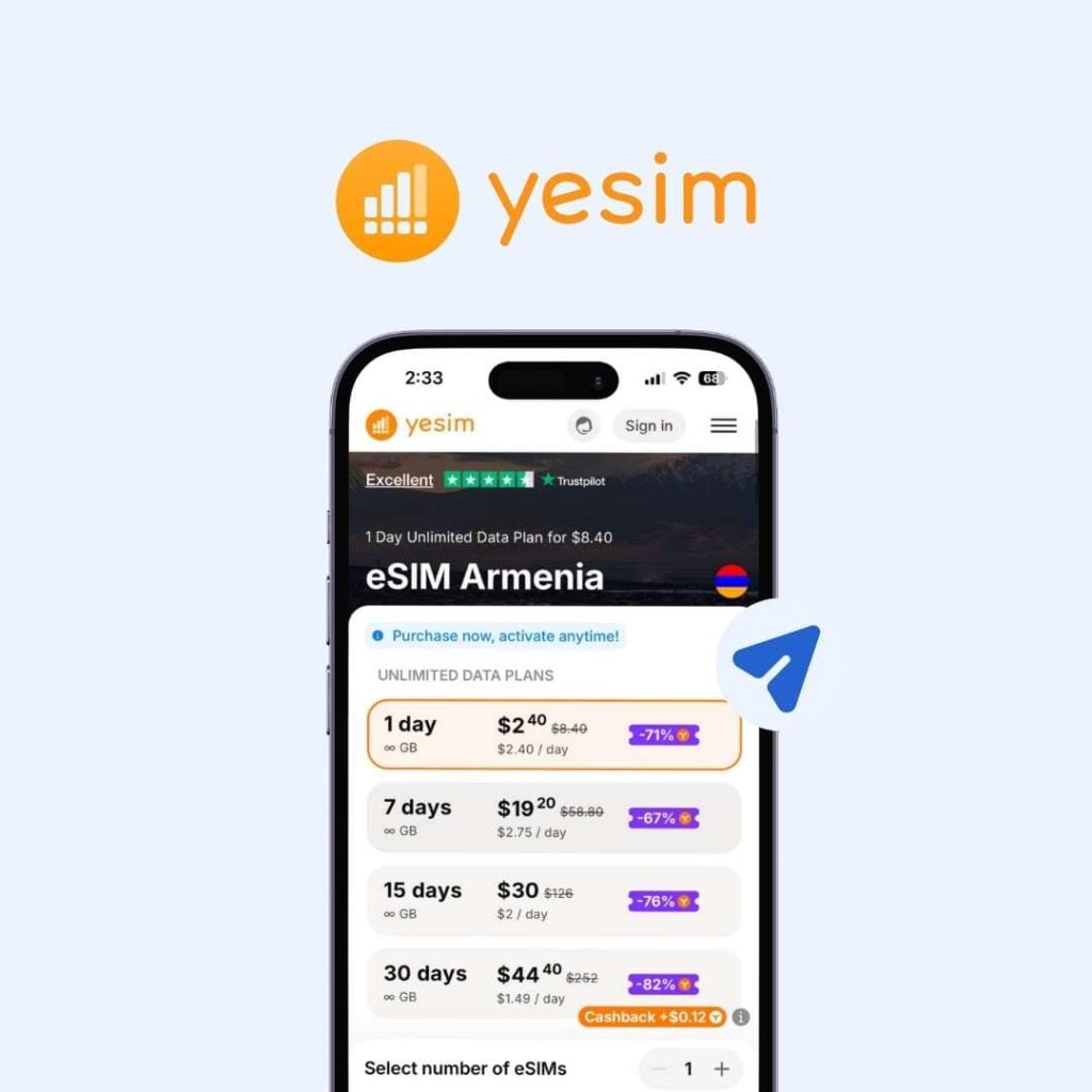 armenia-esim-unlimited-data