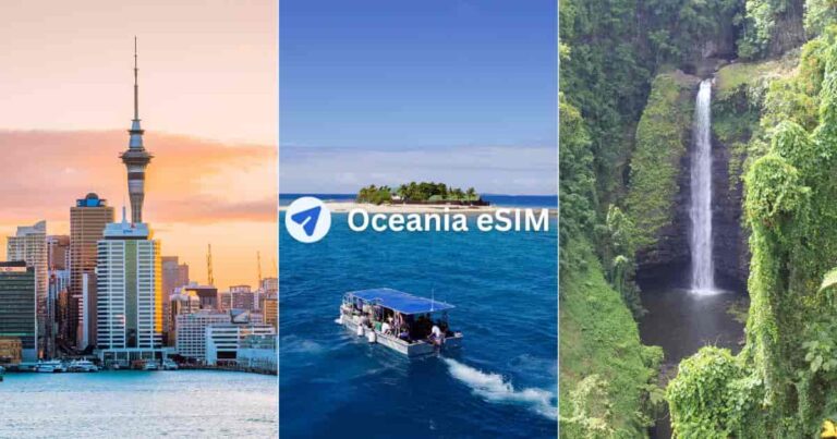 5 Best Oceania eSIMs for Tourists: Unlimited Data & Phone Number