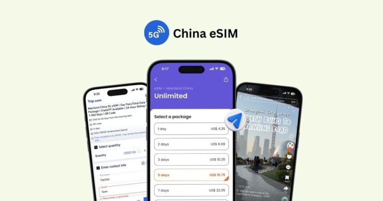 10 Best China eSIMs with VPN & Unlimited Data for Tourists