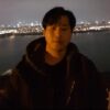 travlists author julian in han river park seoul at night