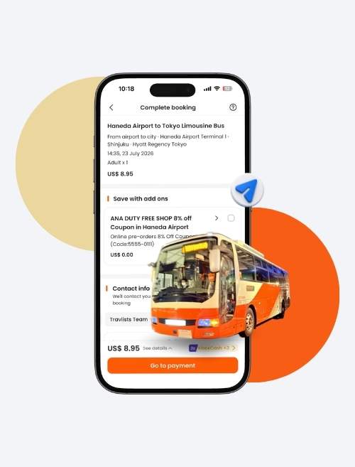 Haneda Airport to Tokyo limousine bus booking confirmation on Klook