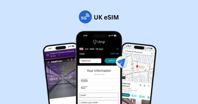 10 Best UK eSIMs for Tourists: Unlimited Data & Phone Number