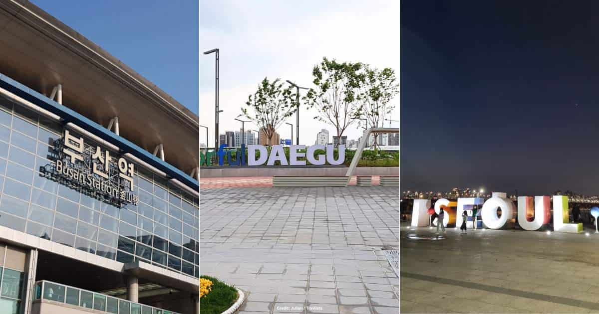 South Korea Travel Guide for cities beyond Seoul: Busan, Daegu